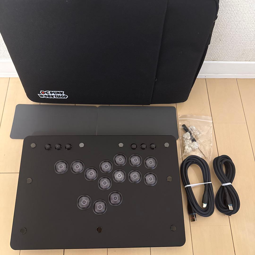 新V1ボタン　punkworkshop 　パンクワークショップ　レバーレス