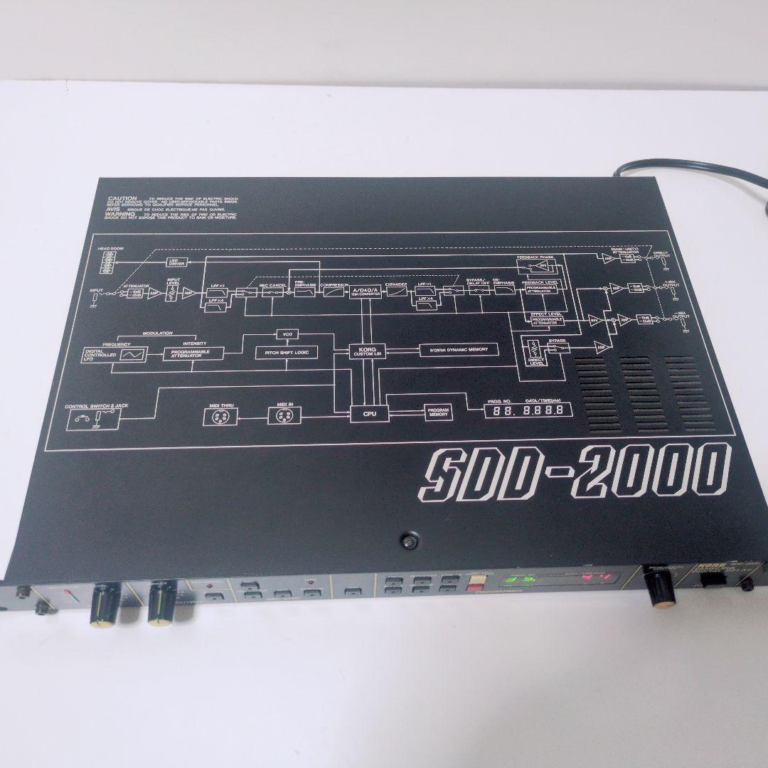 KORG SDD-2000 デジタルディレイ（サンプリングデジタルディレイ）
