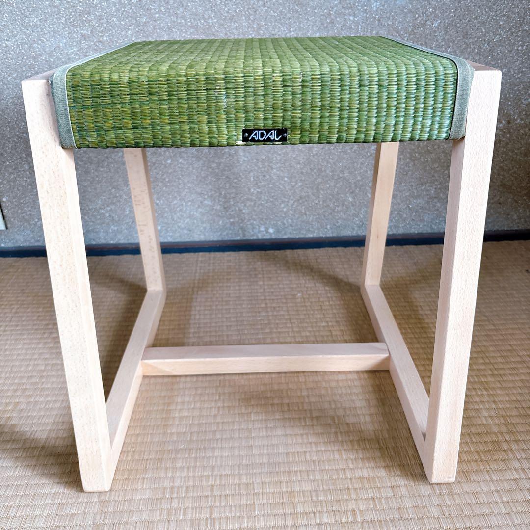 ADAL 正規品 双葉スツール／高さ45cm／和モダンインテリア