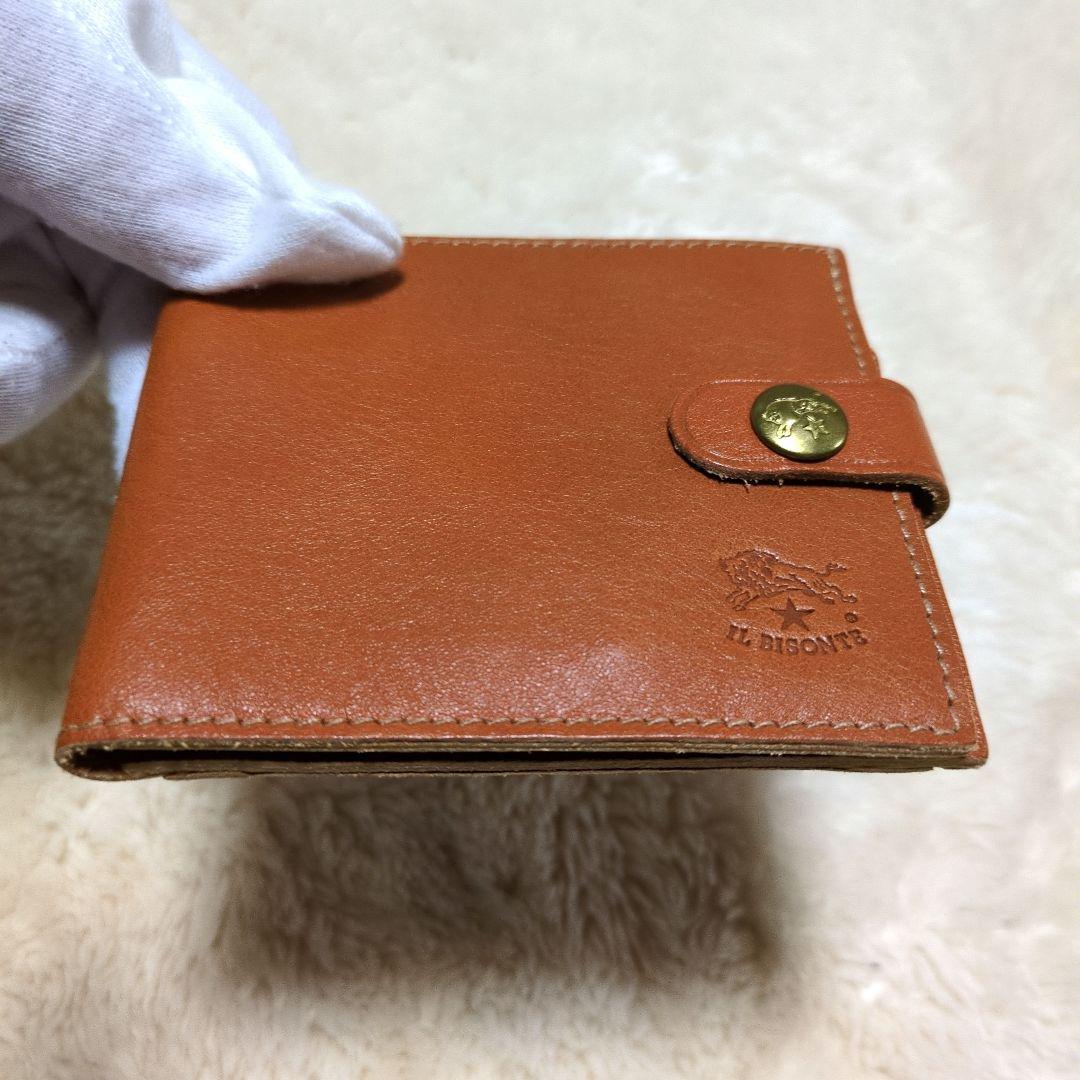 イルビゾンテ　IL BISONTE　二つ折り財布