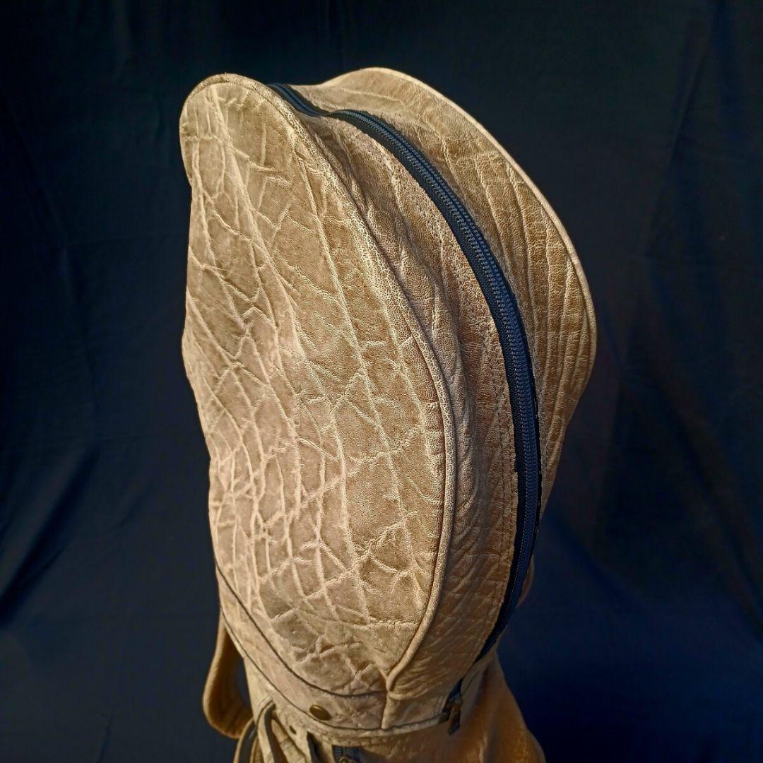 kasco キャスコ 総 象 革 エレファント キャディバッグ ゴルフ バッグ