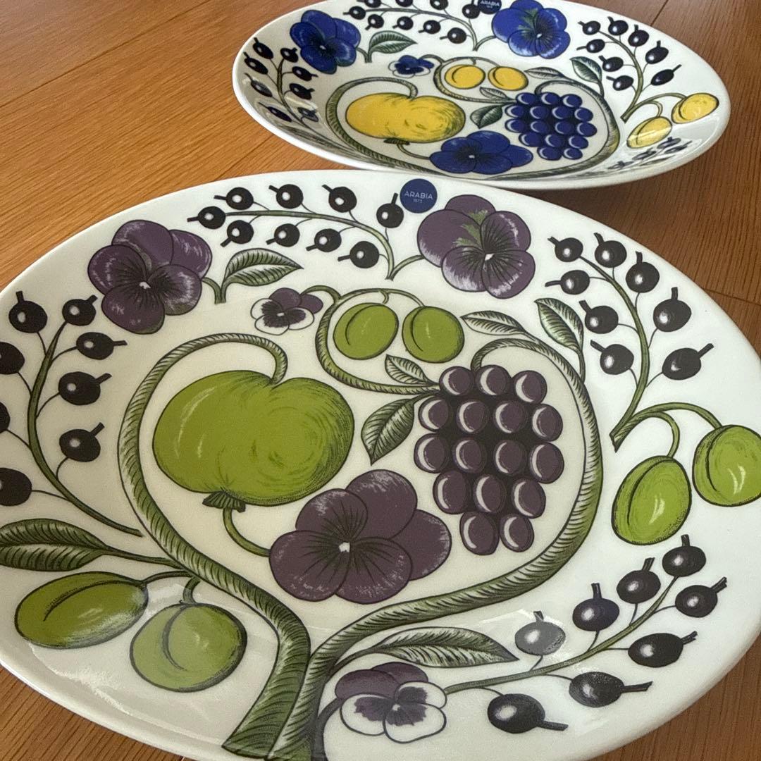 ARABIA Paratiisi オーバル皿　2枚セット