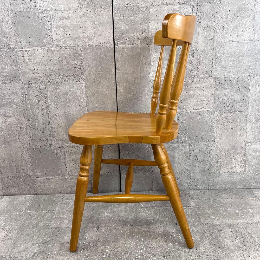 ウィンザーチェア　木製ダイニングチェア 椅子 イス マレーシア製