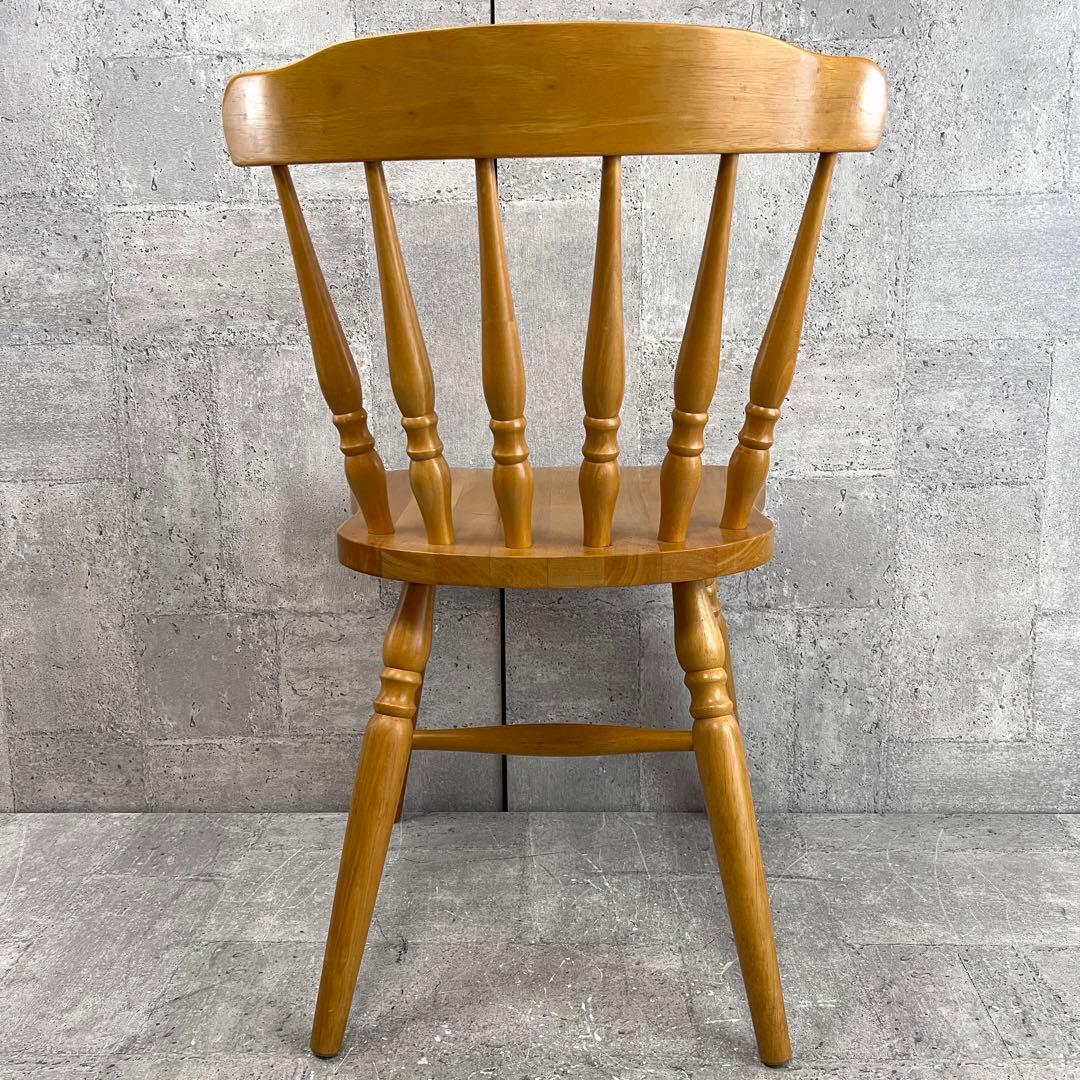 ウィンザーチェア　木製ダイニングチェア 椅子 イス マレーシア製