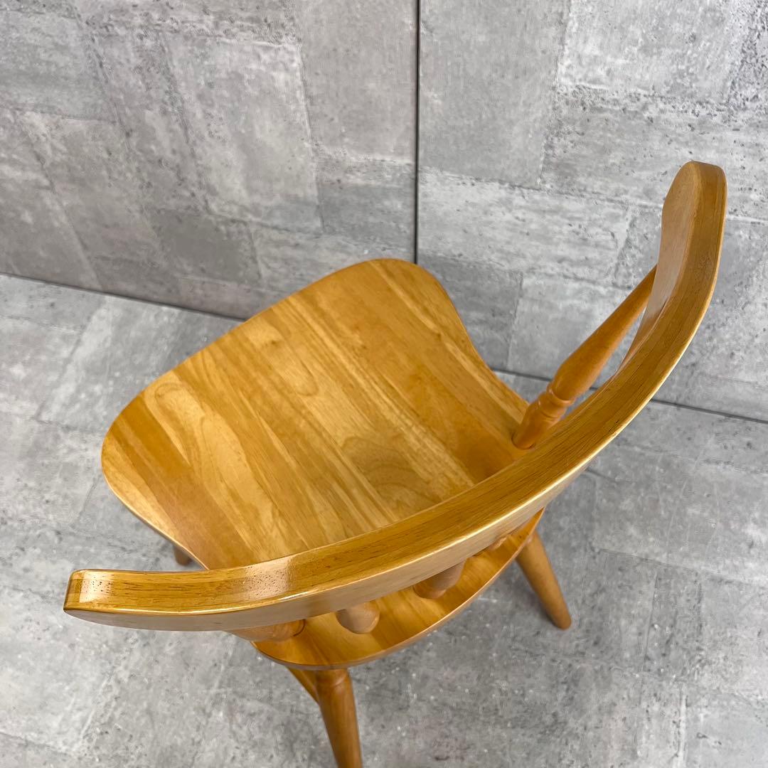 ウィンザーチェア　木製ダイニングチェア 椅子 イス マレーシア製