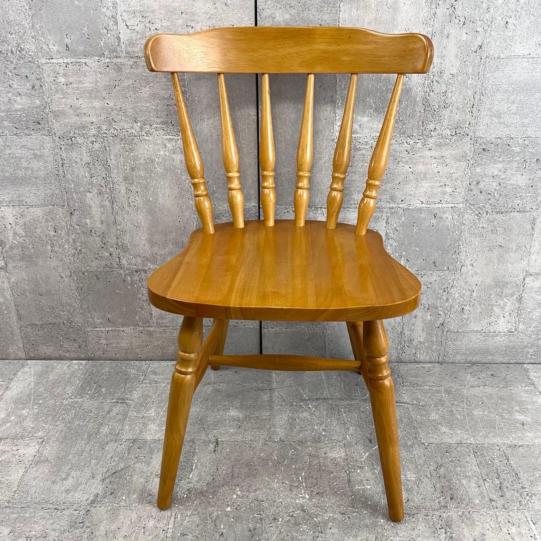 ウィンザーチェア　木製ダイニングチェア 椅子 イス マレーシア製