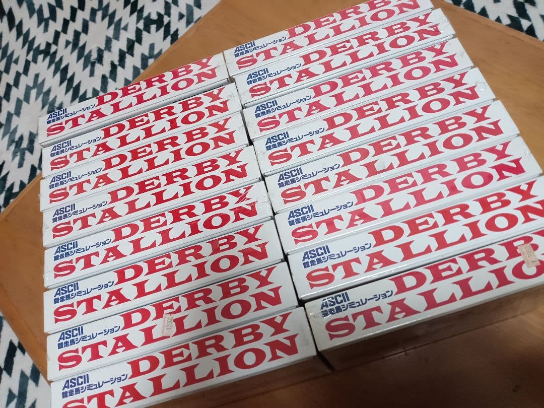 Windows　pc 　ダービースタリオン新品未開封　33本