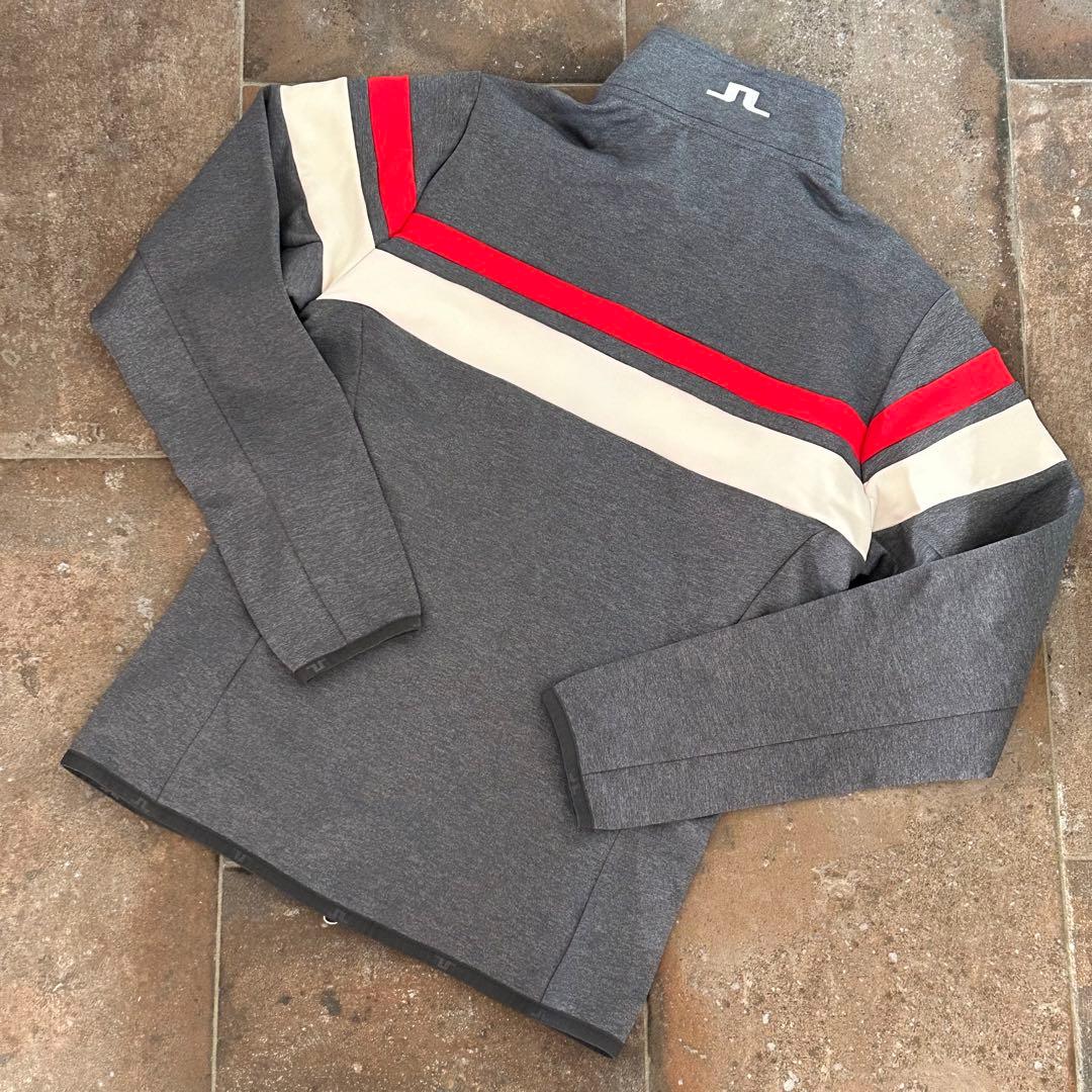 J.LINDEBERG ジャケット　ジップアップ　ブルゾン　長袖　グレー系