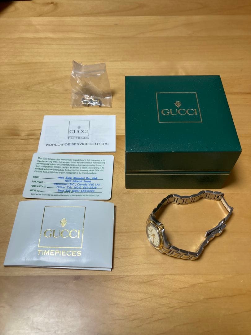 M*H様 GUCCI 腕時計 クォーツ シルバー/ゴールド