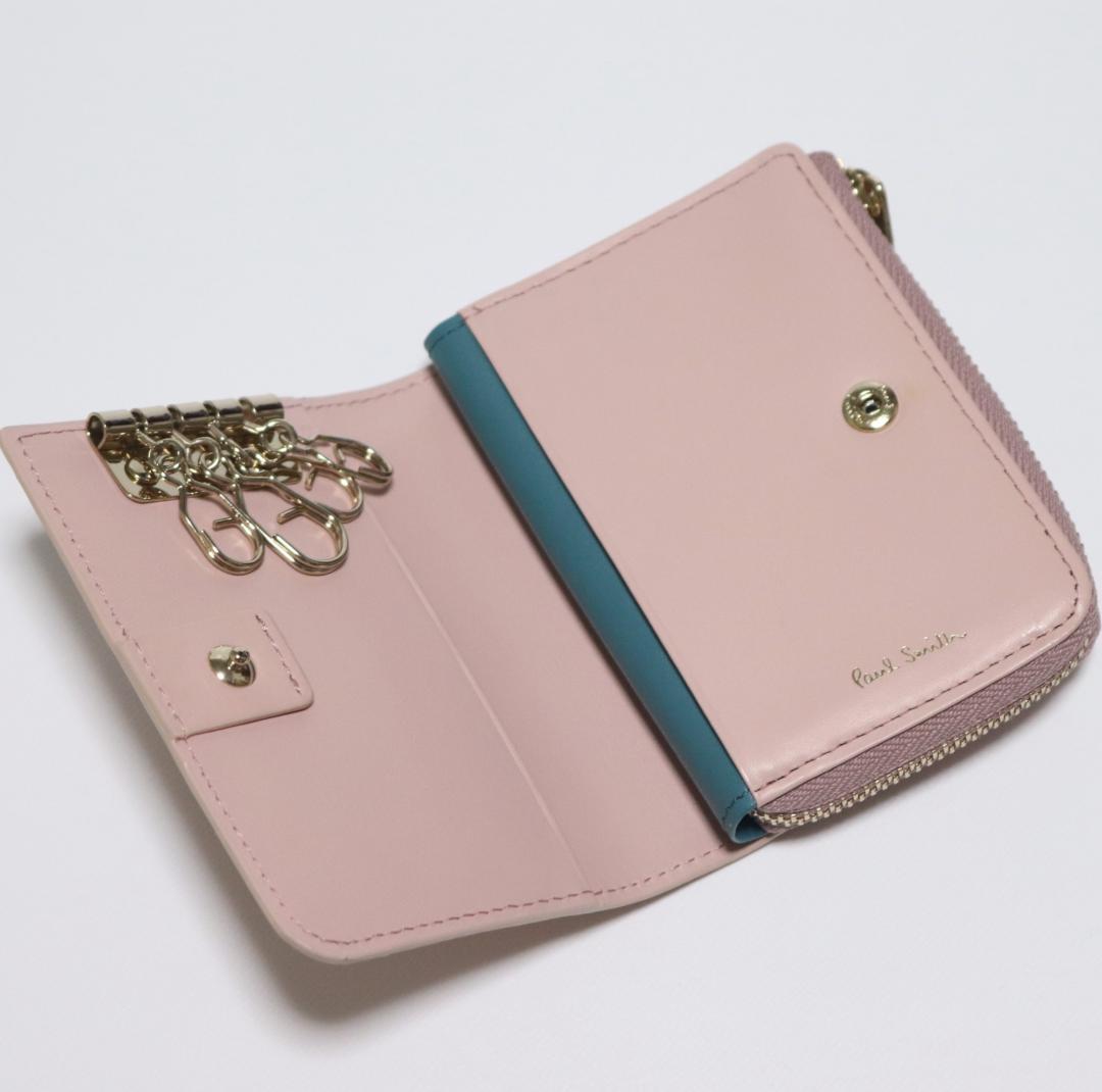 22,000円新品【ポールスミス】幸運！ラビット 小銭入れ付き 4連キーケース