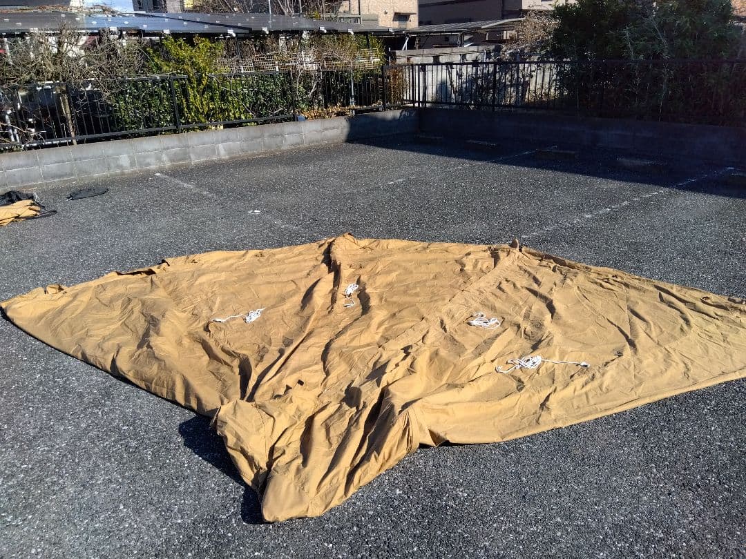 ＜中古・美品＞WAQ Alpha TC/FT ファミリー用テント 4-5人用