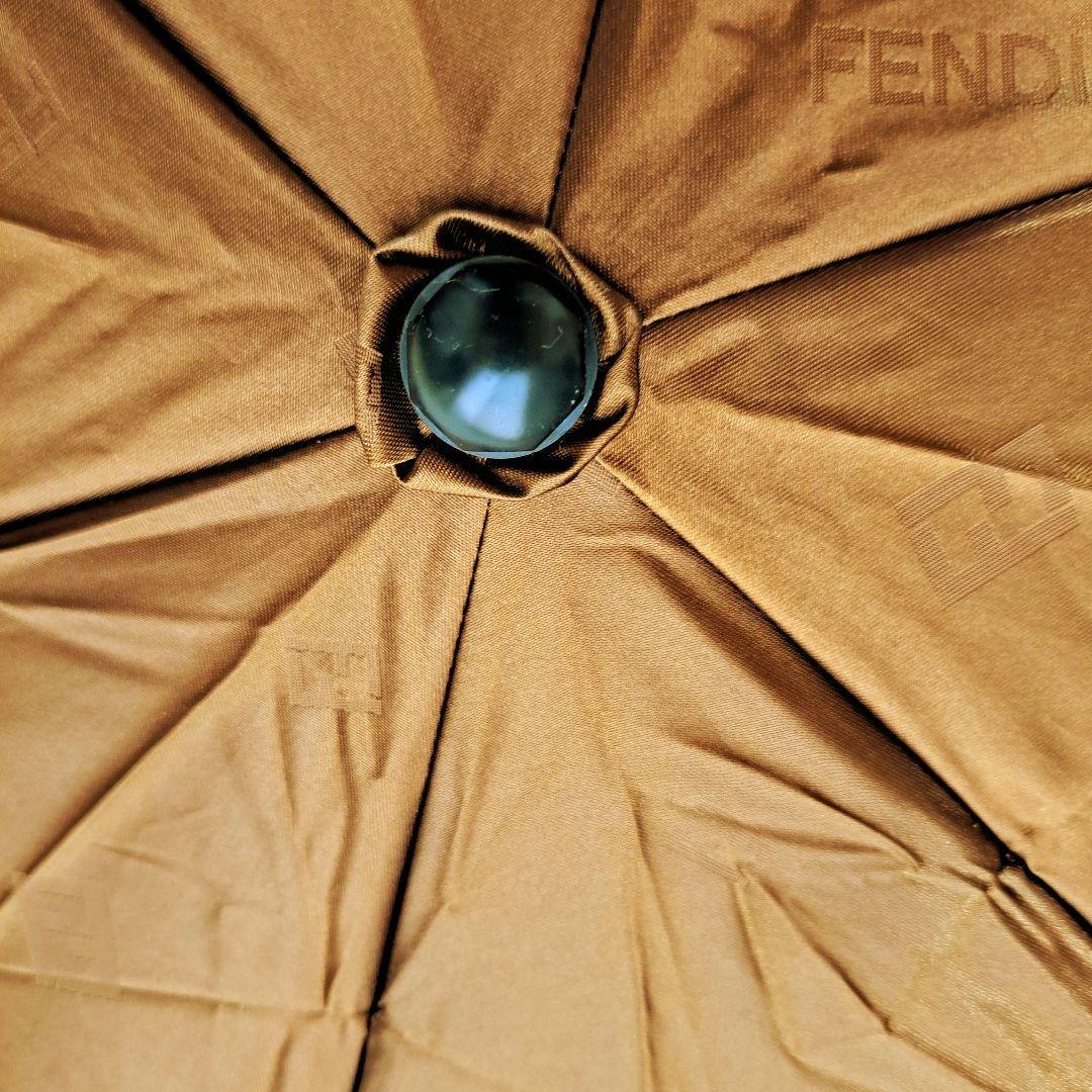 【FENDI】新品未使用　ズッカ柄　ズッキーノ　折りたたみ傘