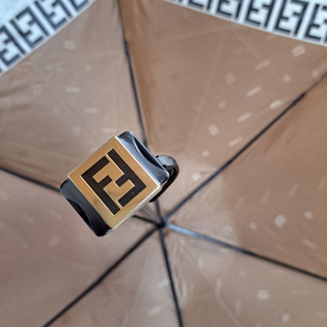 【FENDI】新品未使用　ズッカ柄　ズッキーノ　折りたたみ傘
