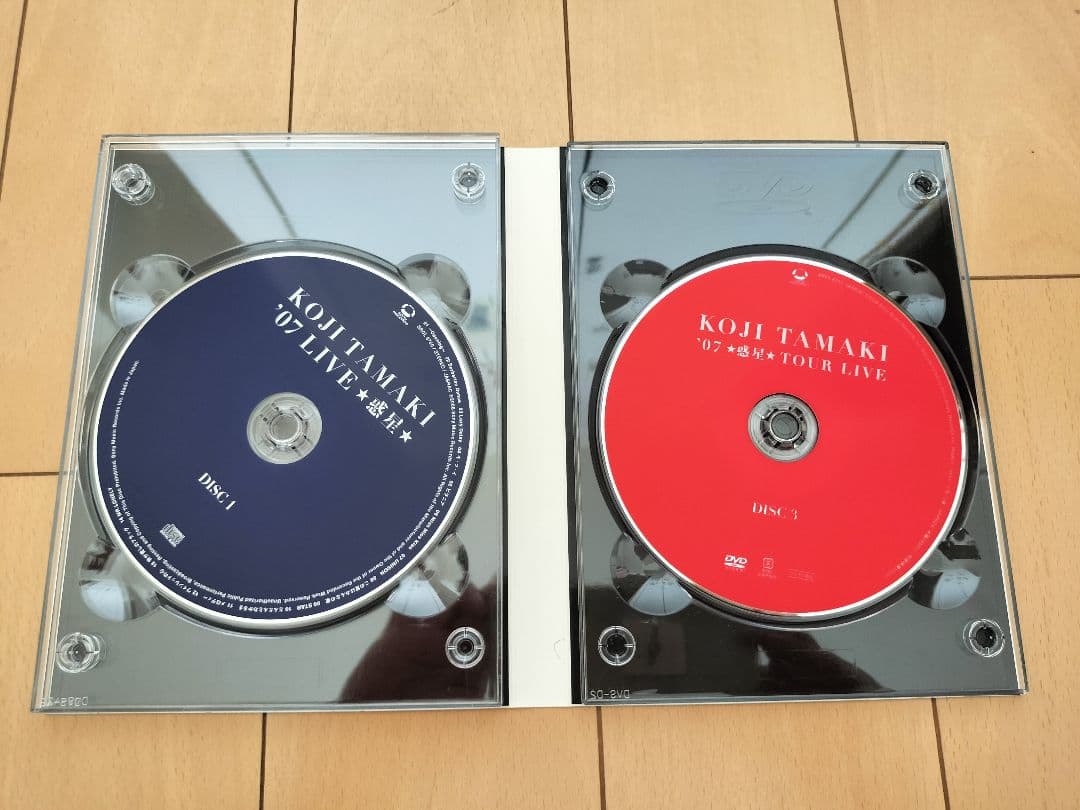 ①玉置浩二 CONCERT TOUR 2007 惑星(CD2枚 DVD1枚)