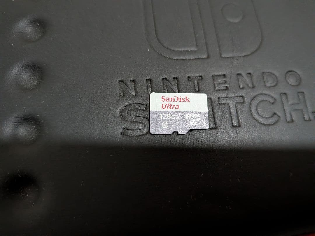 Nintendo Switch 本体　※128GB SDカード　ホリコン付き