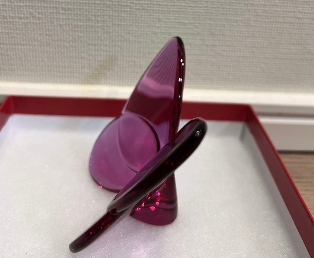 Baccarat ラッキーバタフライ　ピオニー