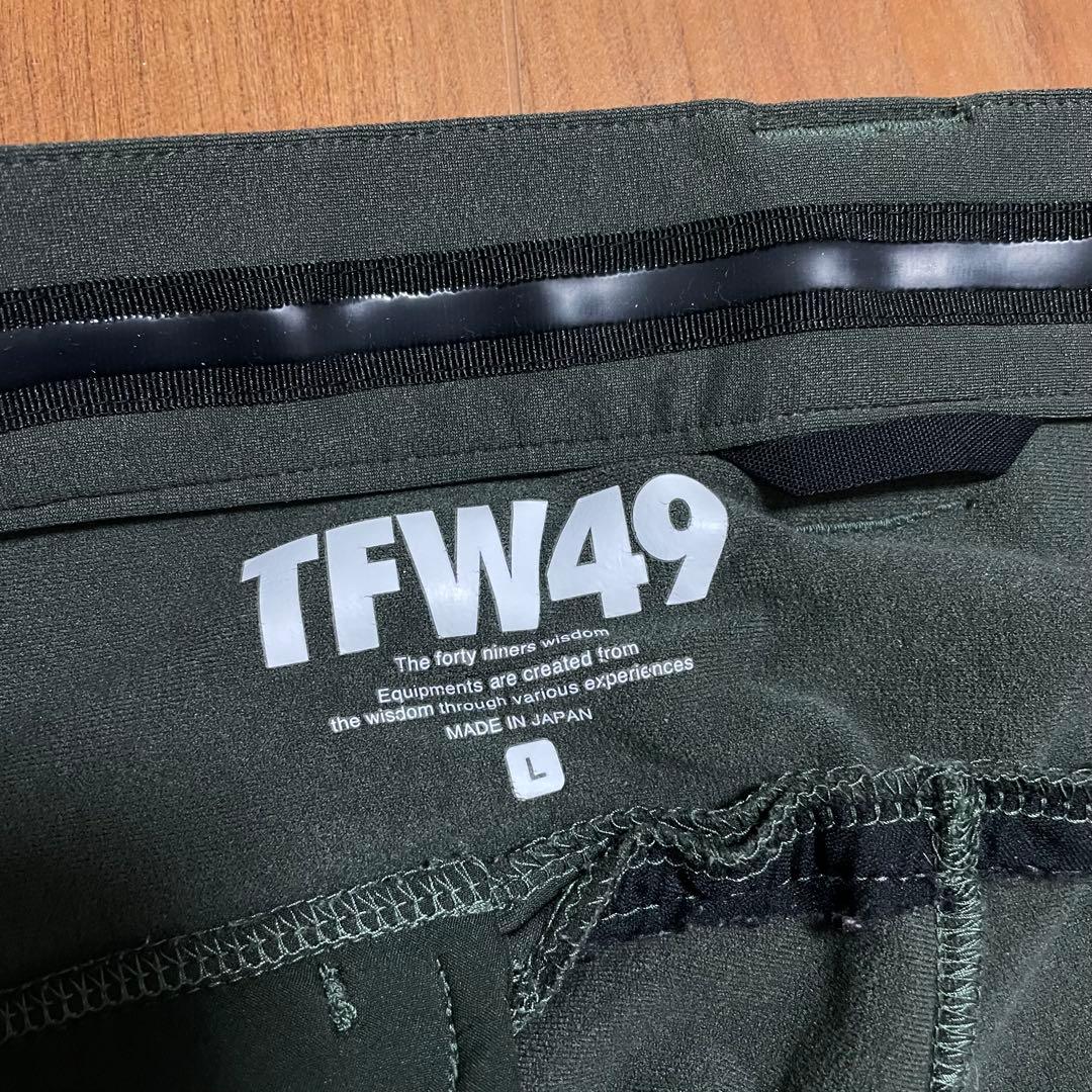 TFW49 アンクルスリムパンツ　カーキ　XL junhashimoto ゴルフ