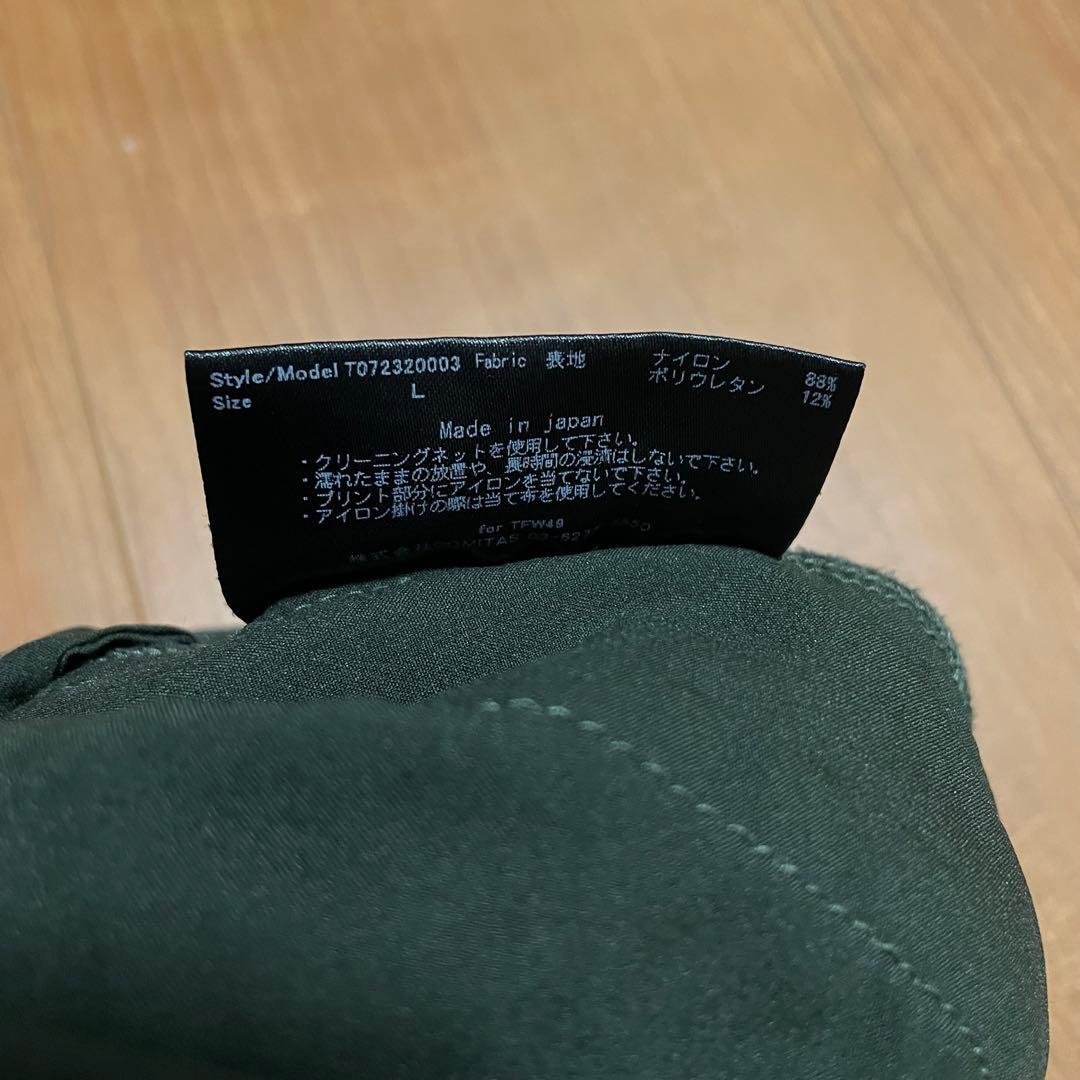 TFW49 アンクルスリムパンツ　カーキ　XL junhashimoto ゴルフ