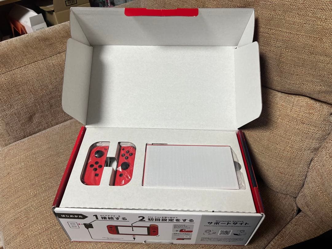 Nintendo Switch オレンジ・青 本体セット