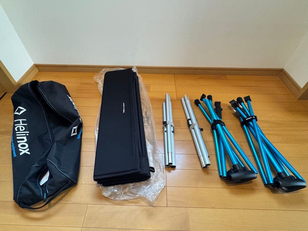 ヘリノックス テーブル フォー使用時間少