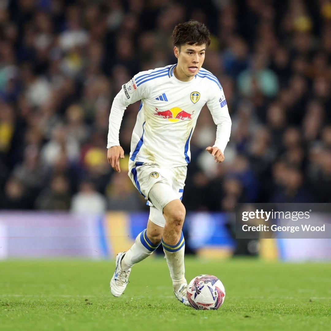 リーズ・ユナイテッド 24/25 ホーム ユニフォーム 田中碧 正規品 L