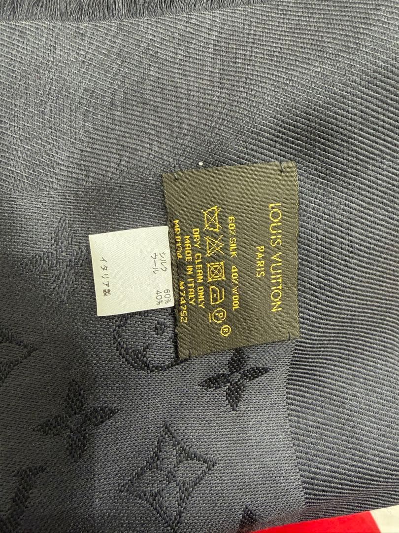 LOUIS VUITTON グレー ストール