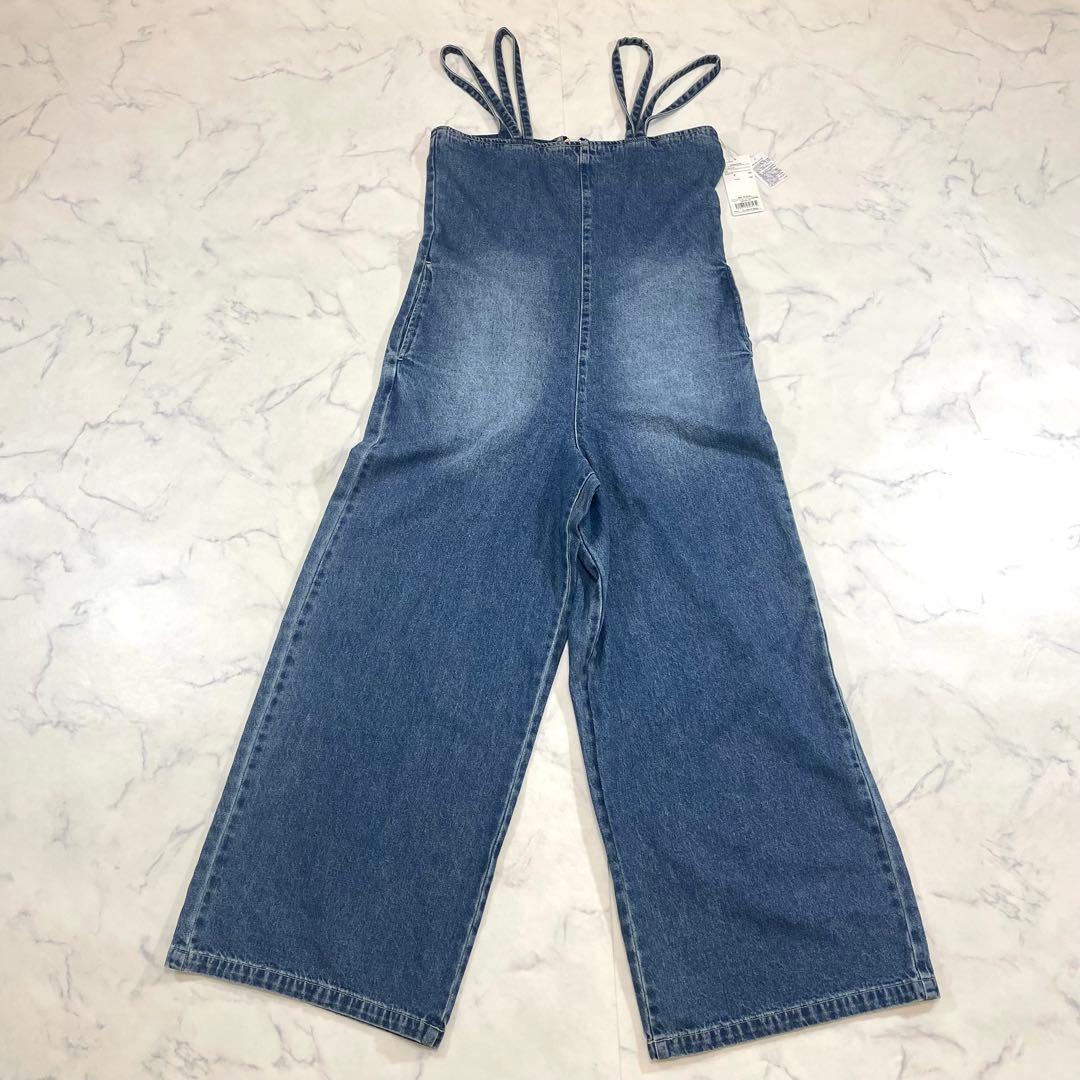 新品タグ付✨25SS✨JENNE リラックスデニムサロペット オーバーオール