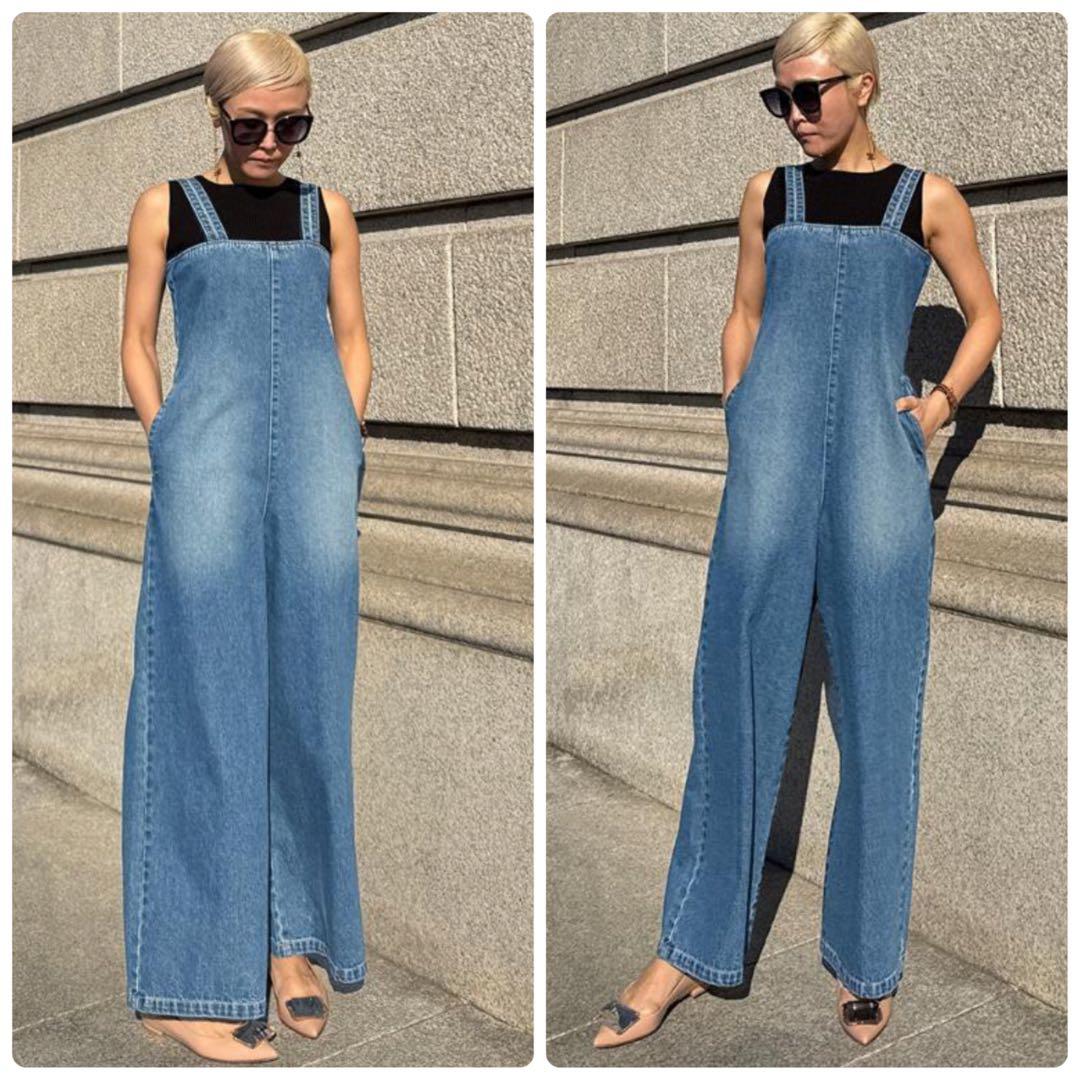 新品タグ付✨25SS✨JENNE リラックスデニムサロペット オーバーオール