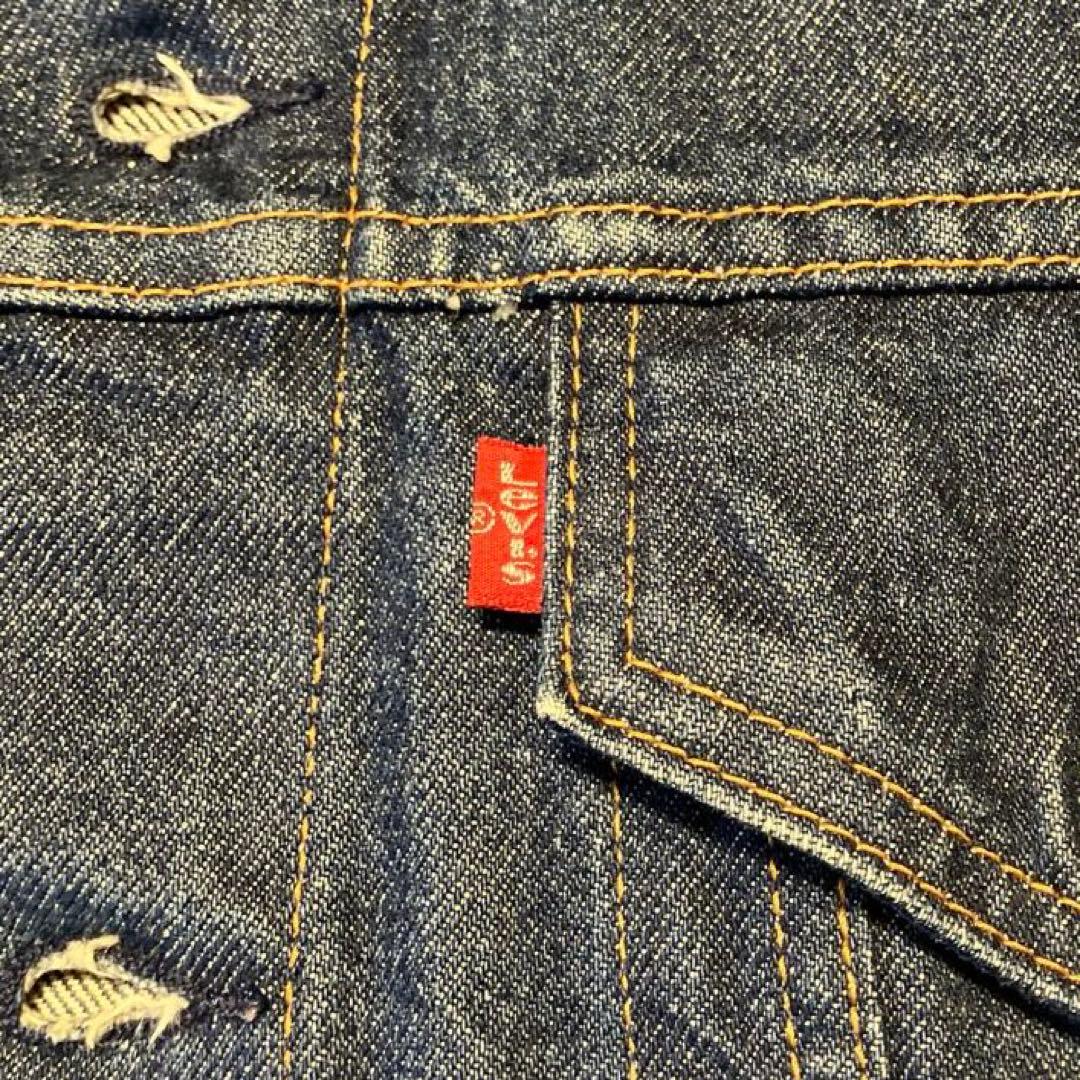 ★濃紺★Levi's 70505-0217 極東リーバイス デニムジャケット