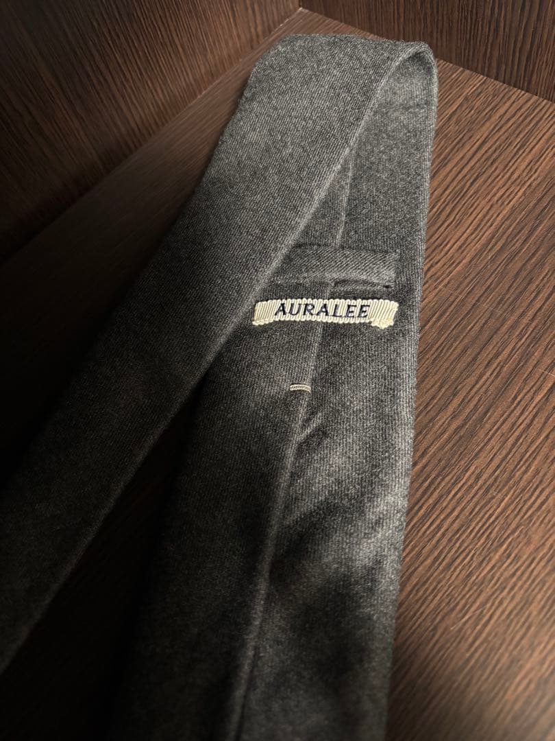 小物 AURALEE 25aw super light wool tie