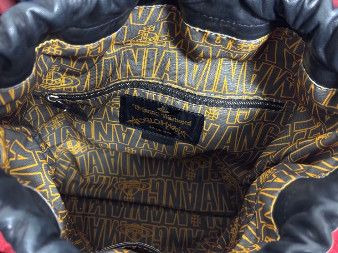 【Vivienne Westwood】超希少 レザー ナップサック ブラック