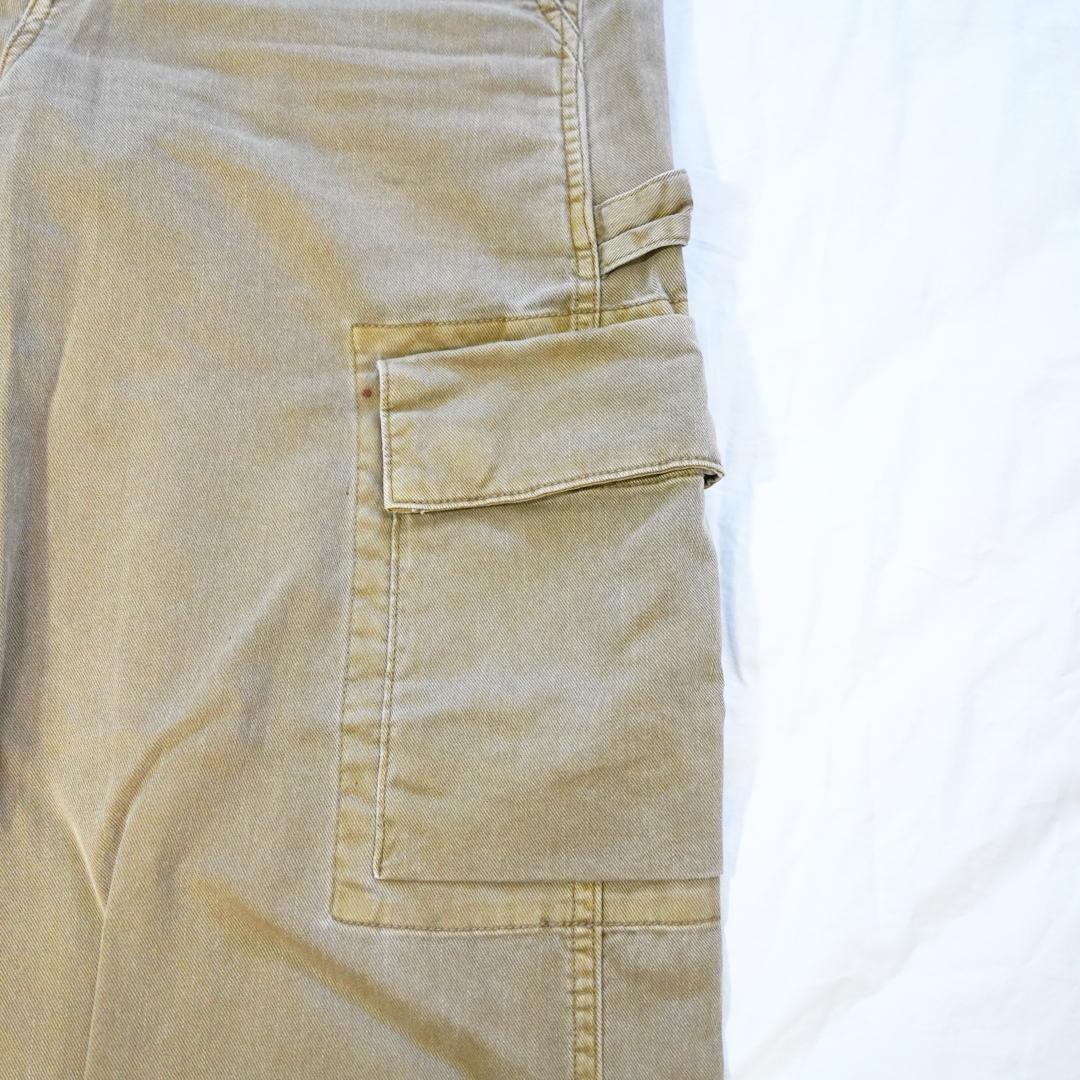 ローライズ バギー カーキ GAP ギャップ パンツ カーゴパンツ レディース
