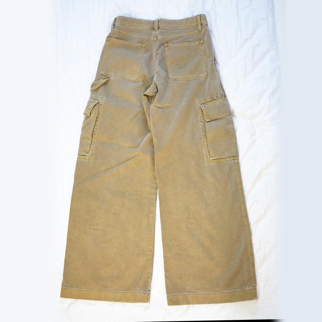 ローライズ バギー カーキ GAP ギャップ パンツ カーゴパンツ レディース