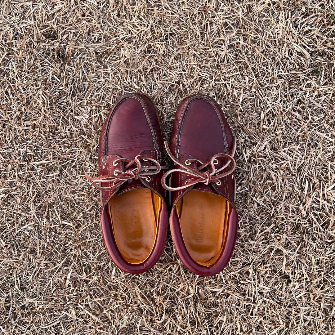 靴 Timberland 3eye Classic lug burgundy