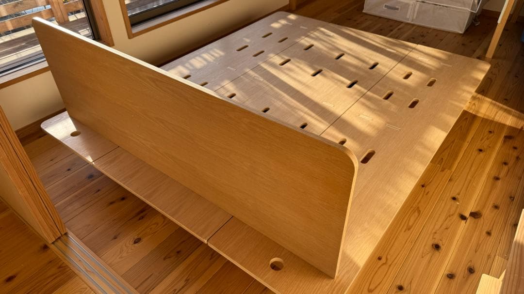 nakko1475 コアラ木製ベッドフレーム　クイーンサイズ