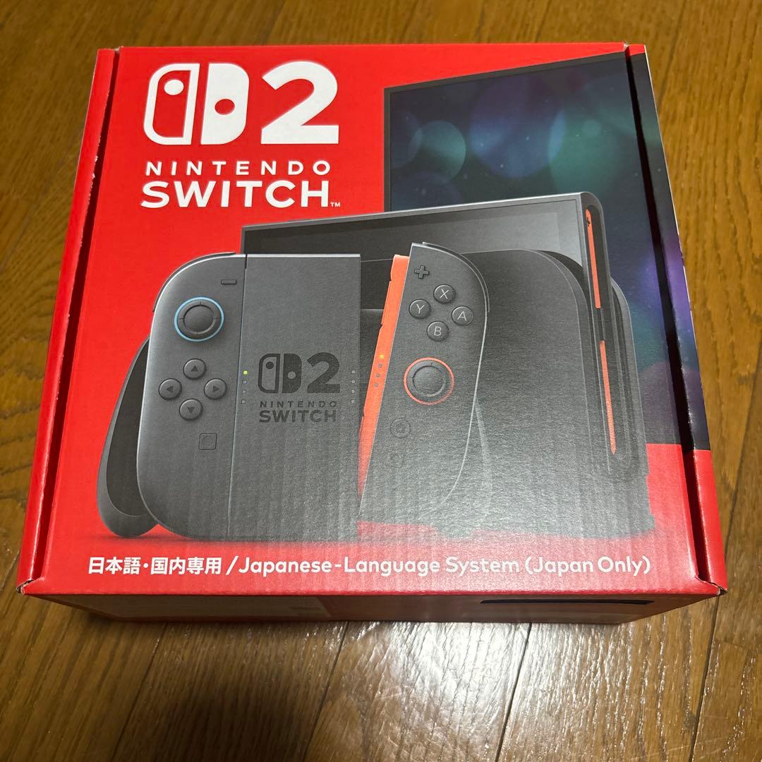 Nintendo Switch2 日本語専用　本体　新品未開封　レシート付き