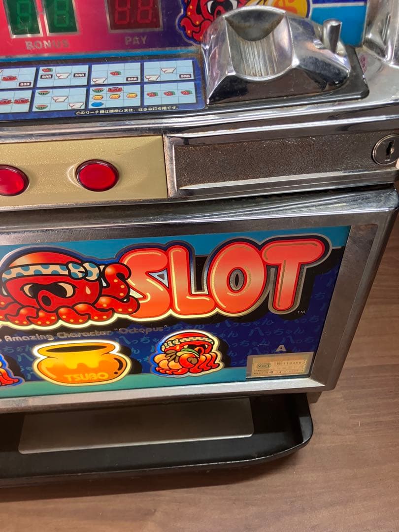 たのメル便にて！送料無料　パチスロ実機 4号機 ［ミズホ］タコスロ　現状渡し