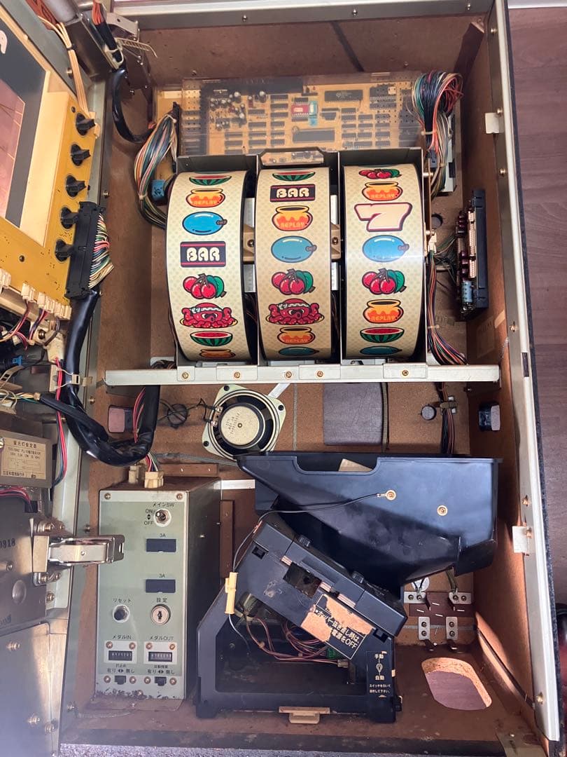 たのメル便にて！送料無料　パチスロ実機 4号機 ［ミズホ］タコスロ　現状渡し
