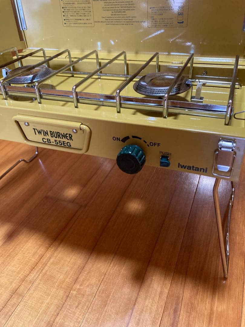 廃盤希少 イワタニ Iwatani TWIN BURNER CB-55EG
