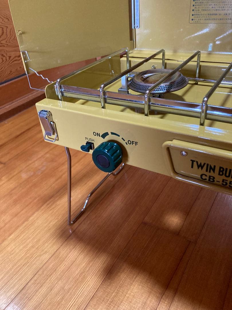 廃盤希少 イワタニ Iwatani TWIN BURNER CB-55EG