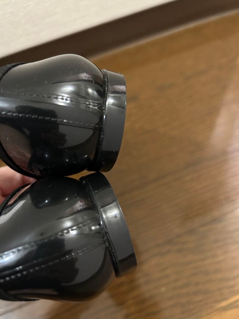 Repetto バレエシューズ 黒　レインシューズ