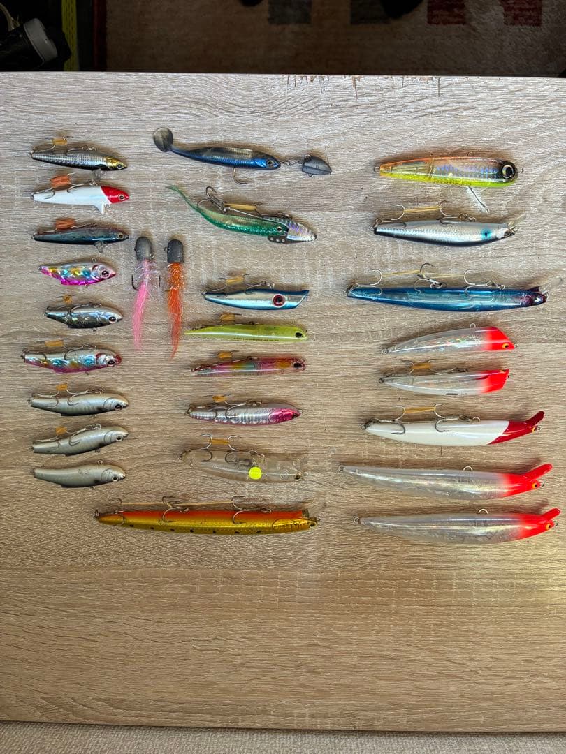 シーバスルアー引退セット　27個