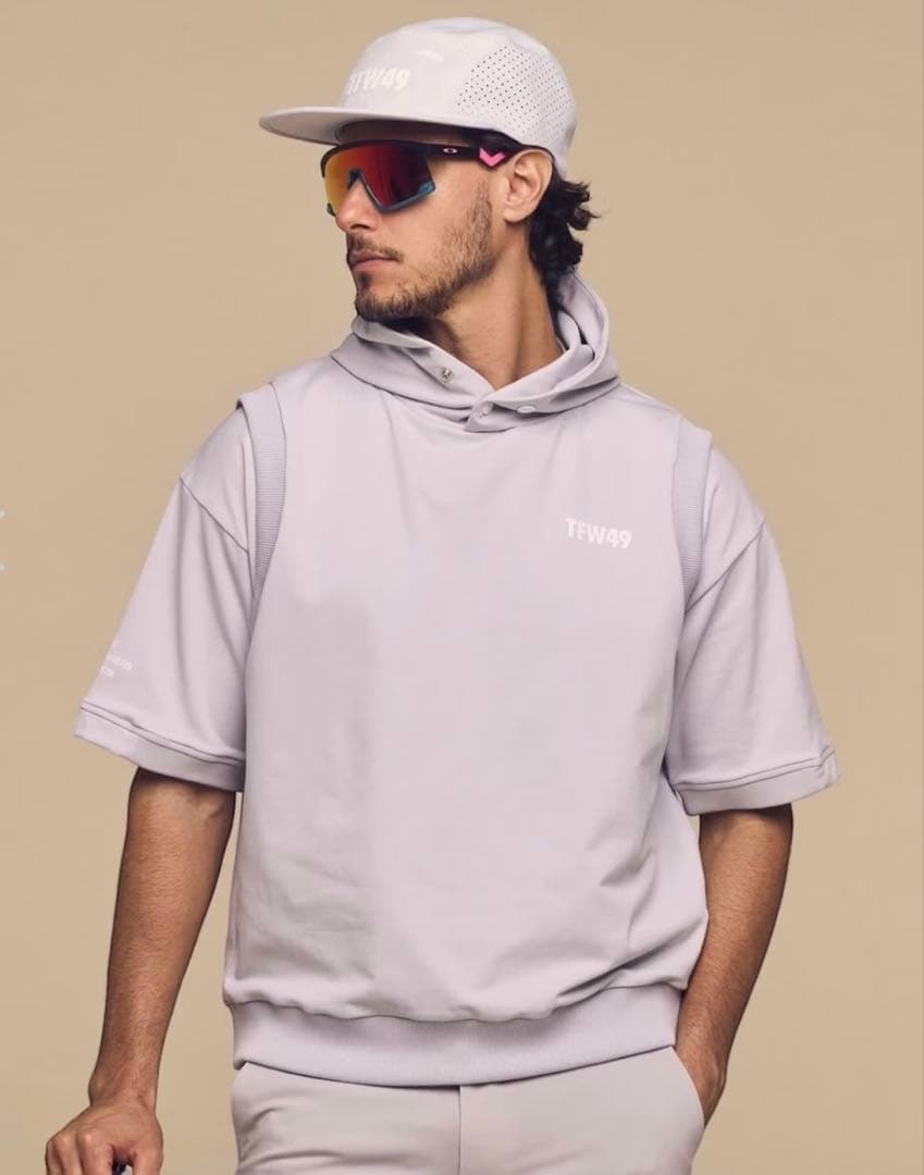 TFW49 25SS新作 ショートスリーブ　ベスト　パンツ3点セットアップ