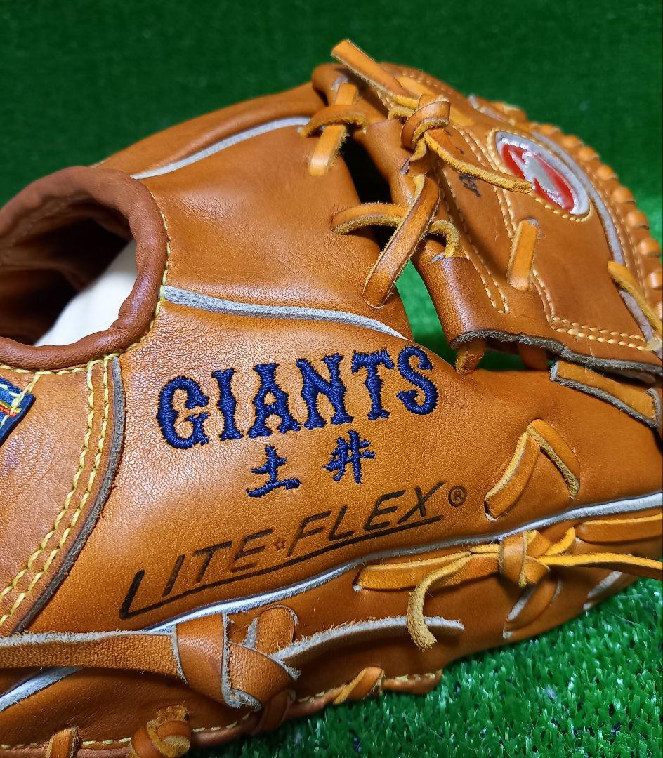 美津濃ワールドウィン 読売ジャイアンツ土井正三選手仕様グローブ 赤カップ ミズノ