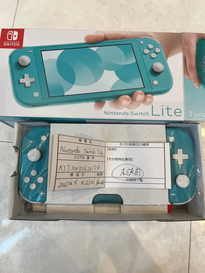 Nintendo Switch Lite ターコイズ 未使用