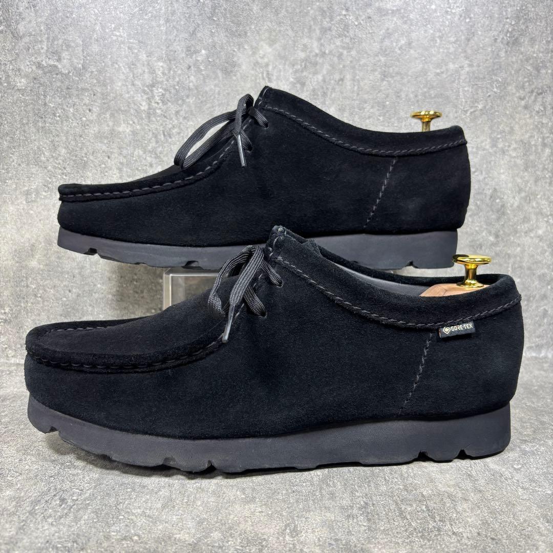 【極美品】Clarks ワラビー ゴアテックス 26.5 Vibramソール