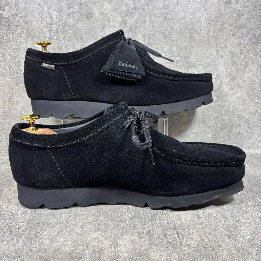 【極美品】Clarks ワラビー ゴアテックス 26.5 Vibramソール