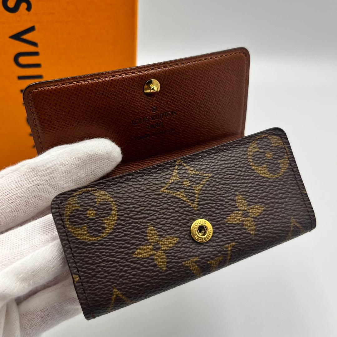 LOUIS VUITTON ミュルティクレ4 モノグラム　キーケース