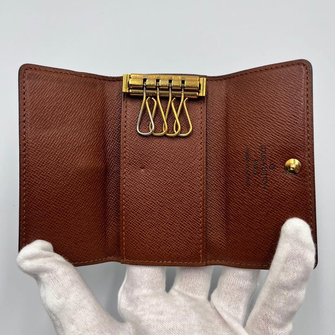 LOUIS VUITTON ミュルティクレ4 モノグラム　キーケース