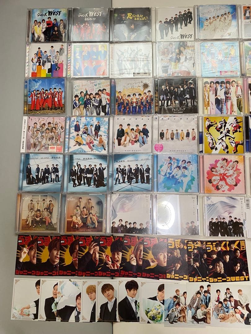 WEST. シングルCD 61枚まとめ売り